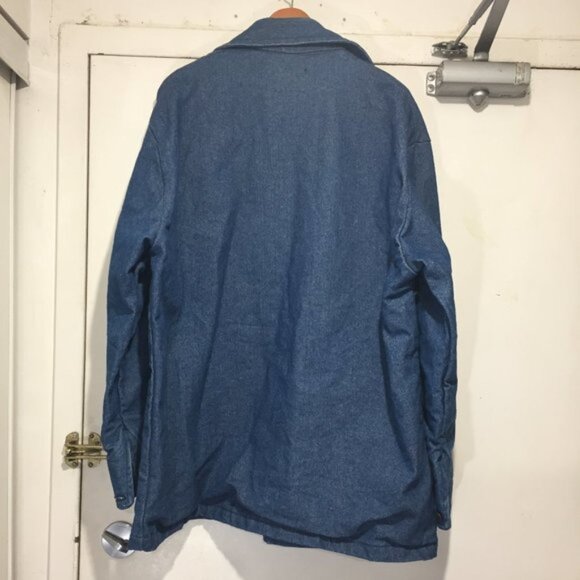 VINTAGE HAMMILL DENIM WORK JACKETS SIZE L - Picture 3 of 11